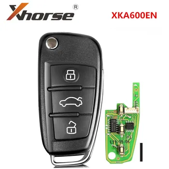 XHORSE XKA600EN for Audi A6L Q7 Type Universal Remote Key 3 Buttons X003 for VVDI Key Tool 5pcs/lot
XHORSE XKA600EN for Audi A6L Q7 Type Universal Remote Key 3 Buttons X003 for VVDI Key Tool 5pcs/lot