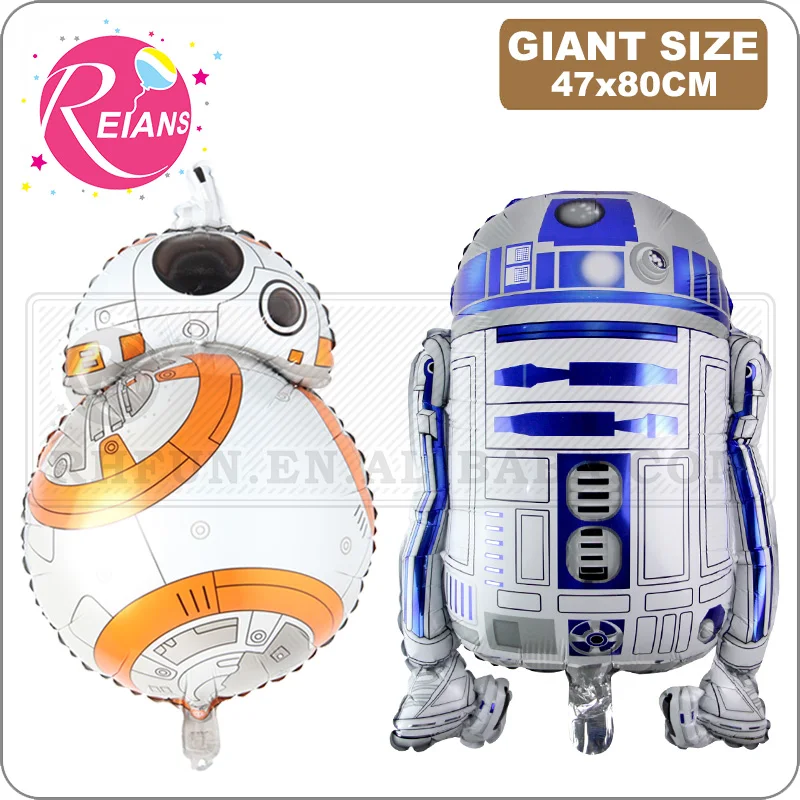 Фильм super hero мультфильм воздушные шары globos Звездный бой BB8 R2D2 воздушный шарик из