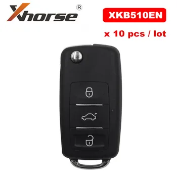 Xhorse XKB510EN B5 Type 3 Buttons Universal Remote Key for VVDI VVDI2 Key Tool (English Version) 10PCS /LOT
Xhorse XKB510EN B5 Type 3 Buttons Universal Remote Key for VVDI VVDI2 Key Tool (English Version) 10PCS /LOT