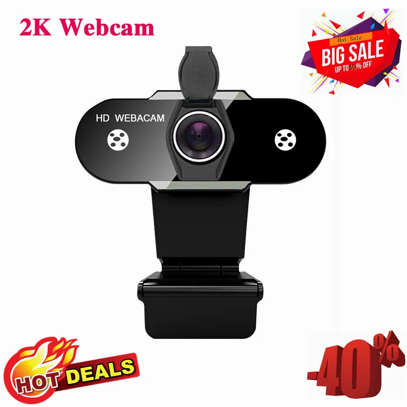HD 1080P Webcam 2K Computer PC Web Camera with Microphone for Live Broadcast Video Calling Conference Workcamara web
HD 1080P Webcam 2K Computer PC Web Camera with Microphone for Live Broadcast Video Calling Conference Workcamara web