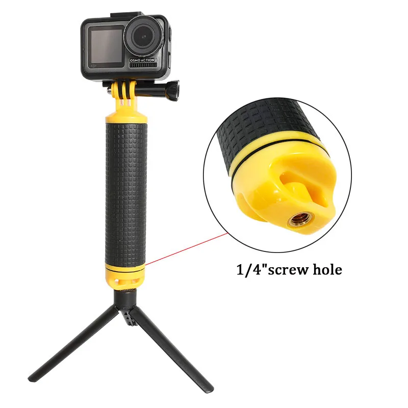 

Mini Tripod For GoPro Hero 7 6 5 SONY SJCAM sj4000 EKEN Xiaoyi Lite AKASO for Yi 4K DJI Selfie stick Monopod camera Accessories