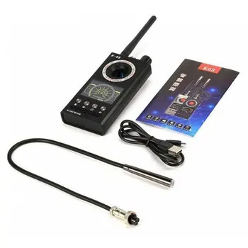 Wireless Signal Detector Portable Anti Spy Detector Bug Detector Hidde-n Camera Detectors Camera Finder
Wireless Signal Detector Portable Anti Spy Detector Bug Detector Hidde-n Camera Detectors Camera Finder
