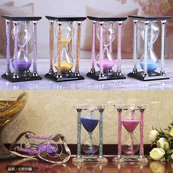 Crystal Hourglass Timer 30/60 Minutes Time Decoration Time Children Students Creative Personality Birthday Gift Glass Hourglass
Crystal Hourglass Timer 30/60 Minutes Time Decoration Time Children Students Creative Personality Birthday Gift Glass Hourglass