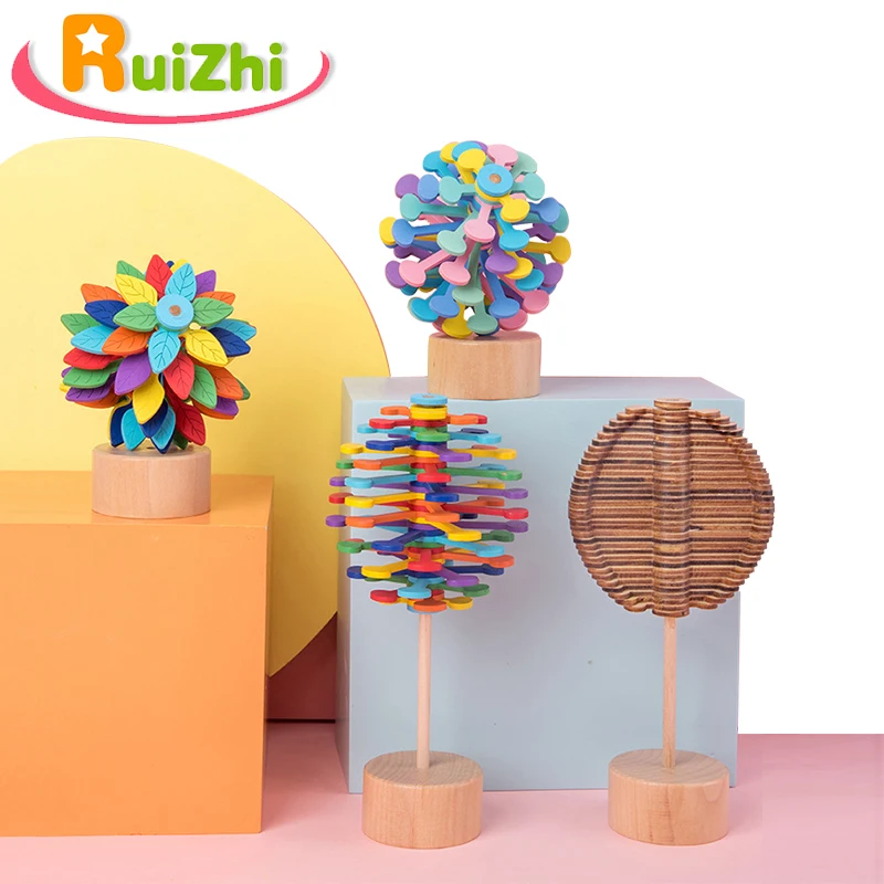 Ruizhi Children Colorful Wooden Rotating Lollipop Tree Stress Relief Toy Anti-Stress Educational Kids Toys Birthday Gifts RZ1090
Ruizhi Children Colorful Wooden Rotating Lollipop Tree Stress Relief Toy Anti-Stress Educational Kids Toys Birthday Gifts RZ1090