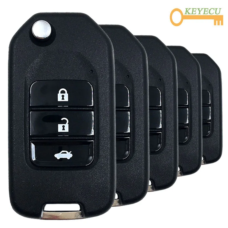 KEYECU 5PCS/Lot XHORSE English Version XKHO00EN for Honda Style Wire Universal Remote Key - 3 Buttons - for VVDI Key Tool, VVDI2
KEYECU 5PCS/Lot XHORSE English Version XKHO00EN for Honda Style Wire Universal Remote Key - 3 Buttons - for VVDI Key Tool, VVDI2