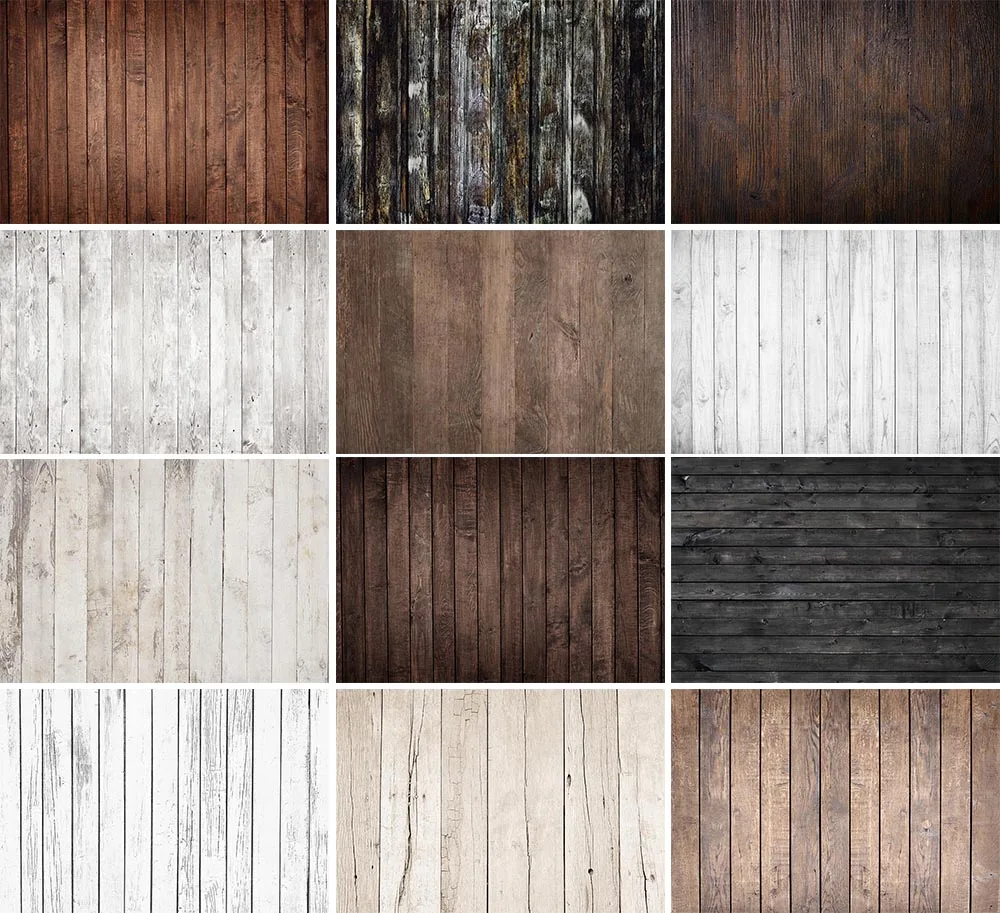 Mehofond Photography Backdrop Wooden Board Texture Portrait Background Children Photo Studio Wood Floor Background Props