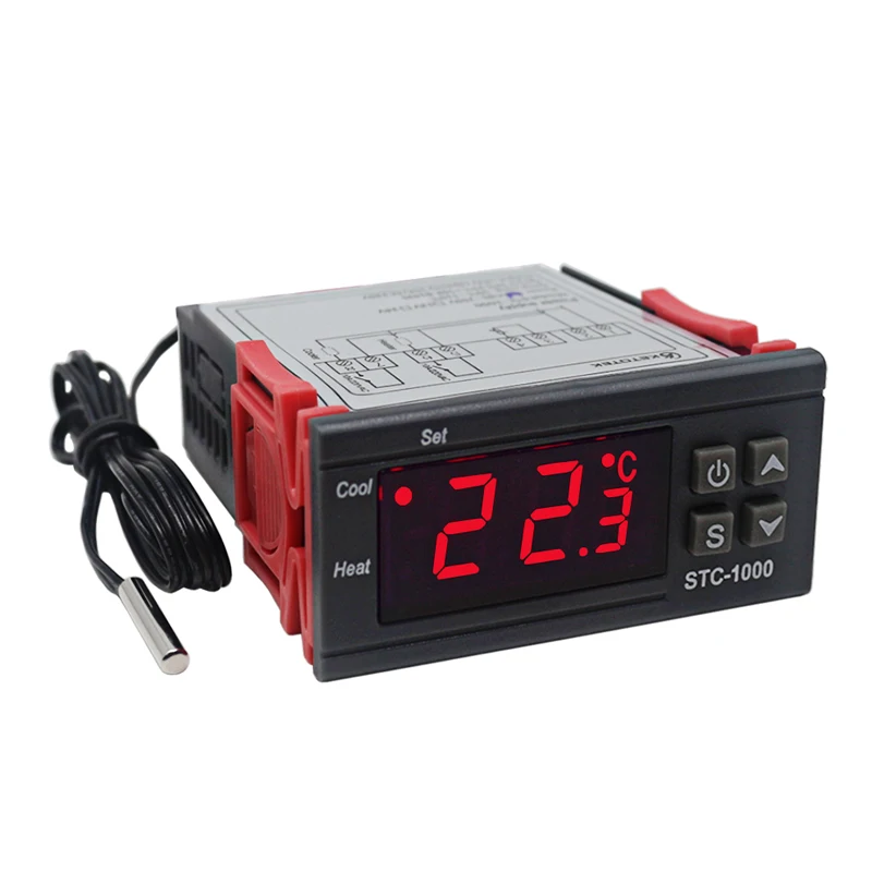 Digital Temperature Controller Thermometer Sensor Aquarium Hatching Seafood Machine Electronic Microscope Thermostat Switch
Digital Temperature Controller Thermometer Sensor Aquarium Hatching Seafood Machine Electronic Microscope Thermostat Switch