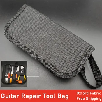Black Foldable Guitar Bass Tools Storage Bag 20*9.5*5CM functional Receive Bag Guitar Accessories 
Black Foldable Guitar Bass Tools Storage Bag 20*9.5*5CM functional Receive Bag Guitar Accessories