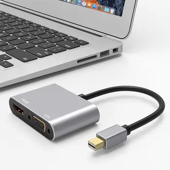 Mini Displayport DP Male to HDMI VGA Audio Adapter Display Port Cable Converter for Desktop Computers Notebooks Televisions
Mini Displayport DP Male to HDMI VGA Audio Adapter Display Port Cable Converter for Desktop Computers Notebooks Televisions