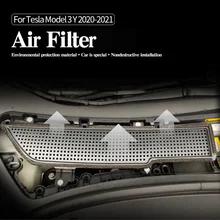 Air Conditioning Filter For Tesla Model 3 Y 2020-2021 Gasoline Diesel Version Protective Cover Car Supplies Tools Accessories
Air Conditioning Filter For Tesla Model 3 Y 2020-2021 Gasoline Diesel Version Protective Cover Car Supplies Tools Accessories
