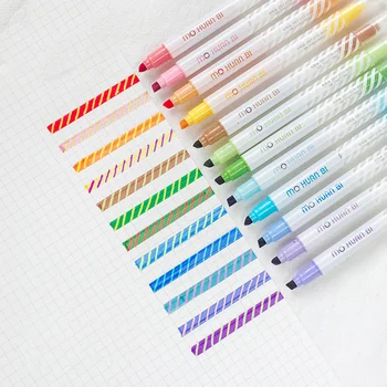 12pcs Magic Color Highlighter Pen Set Dual-side Fluorescent Erasable Marker Liner Drawing Art Pen Stationery Office School
12pcs Magic Color Highlighter Pen Set Dual-side Fluorescent Erasable Marker Liner Drawing Art Pen Stationery Office School