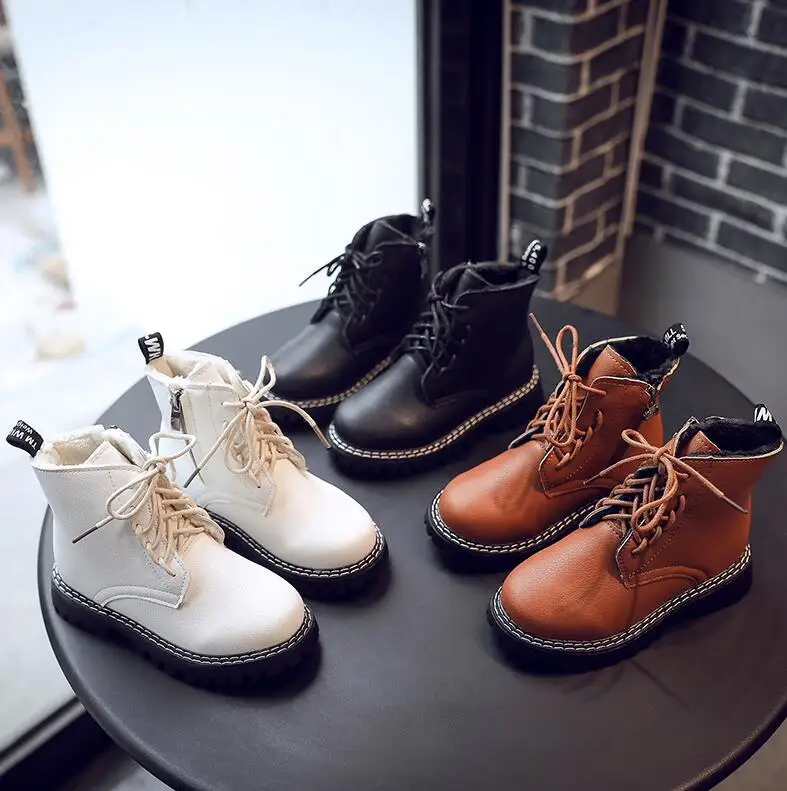 New Children boot Girls Leather Ankle Boots Baby Princess Black Shoes Kids Snow Boots Plush Warm
New Children boot Girls Leather Ankle Boots Baby Princess Black Shoes Kids Snow Boots Plush Warm