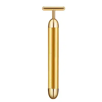 24k Golden Facial Massager Face Massage Tools for Sensitive Skin Face Pull Tight Firming Lift Beauty Instrument
24k Golden Facial Massager Face Massage Tools for Sensitive Skin Face Pull Tight Firming Lift Beauty Instrument