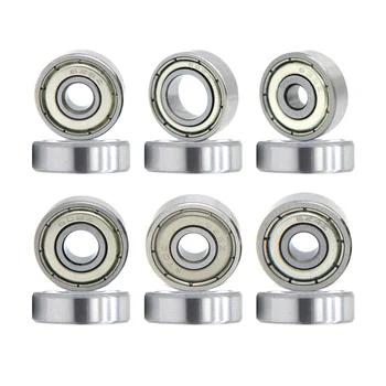 10PCS Miniature High Carbon Steel Bearing 608zz 624zz 625zz 626zz 635zz 688zz 3D Printer Parts Flange Wheel Printer Parts 
10PCS Miniature High Carbon Steel Bearing 608zz 624zz 625zz 626zz 635zz 688zz 3D Printer Parts Flange Wheel Printer Parts
