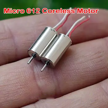 High Speed Micro Mini 612 Coreless Motor DC 3V 3.7V 4.2V NdFeB Large Torque Hollow Cup CW CCW DIY Multi-axis Aerocraft RC Drone
High Speed Micro Mini 612 Coreless Motor DC 3V 3.7V 4.2V NdFeB Large Torque Hollow Cup CW CCW DIY Multi-axis Aerocraft RC Drone