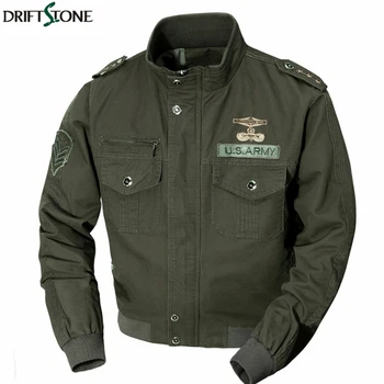 Military Jacket Men Cotton Air Force Flight Jackets Plus Size M-6XL Spring Autumn Male Casual Bomber Jacket
Military Jacket Men Cotton Air Force Flight Jackets Plus Size M-6XL Spring Autumn Male Casual Bomber Jacket