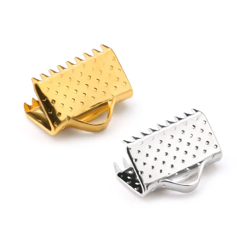 100pcs 8-10mm Cord Crimp End Beads Buckle Tips Clasp cord flat cover clasps Bracelet Connectors For Jewelry Making Findings Diy
100pcs 8-10mm Cord Crimp End Beads Buckle Tips Clasp cord flat cover clasps Bracelet Connectors For Jewelry Making Findings Diy
