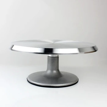 Baking Tool Alloy Mounted Cream Cake Turntable Rotating Table Stand Base Turn Around Decorating Silver Metal
Baking Tool Alloy Mounted Cream Cake Turntable Rotating Table Stand Base Turn Around Decorating Silver Metal