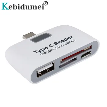 Kebidumei USB 3.1 OTG Card Reader Type C To USB Micro USB TF SD Card Adapter For Macbook Phone Tablet Memory Card Reader Adapter
Kebidumei USB 3.1 OTG Card Reader Type C To USB Micro USB TF SD Card Adapter For Macbook Phone Tablet Memory Card Reader Adapter