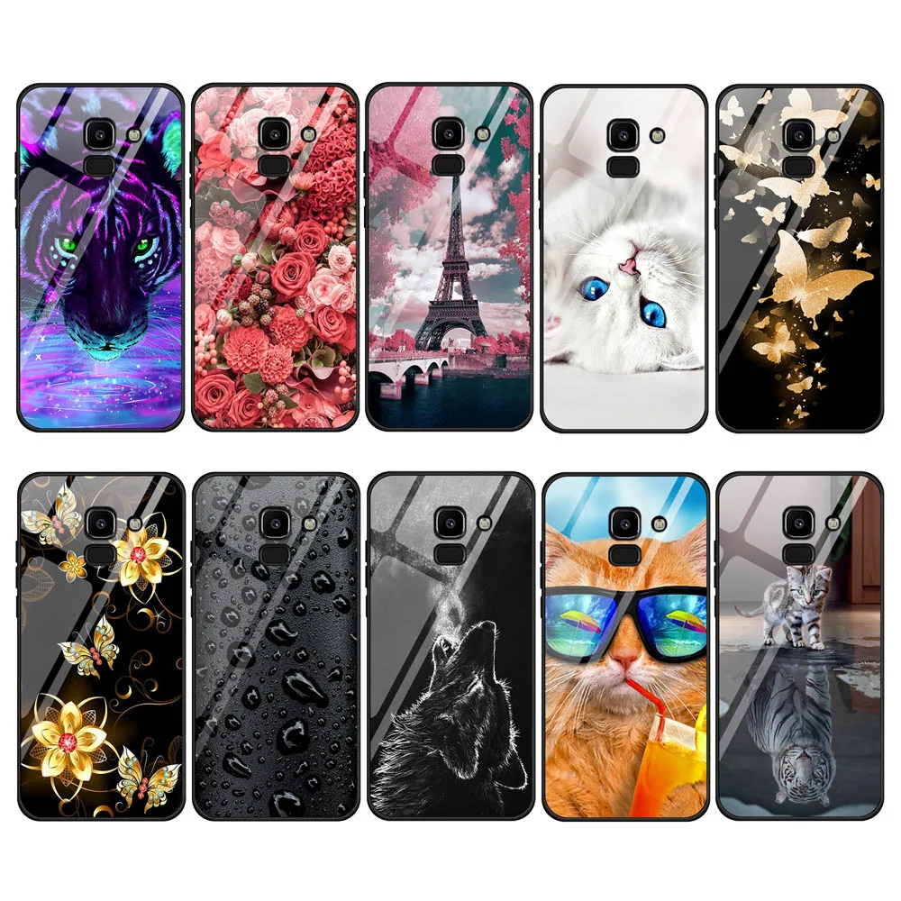 For Samsung Galaxy J2 J4 J6 Plus 2018 Colorful Cute Case For Samsung J2 J3 J5 J7 2016 Core Grand Prime Pro Tempered Glass Cover
For Samsung Galaxy J2 J4 J6 Plus 2018 Colorful Cute Case For Samsung J2 J3 J5 J7 2016 Core Grand Prime Pro Tempered Glass Cover