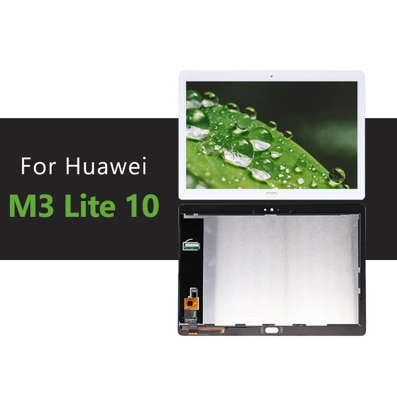 For Huawei M3 Lite 10 / BAH-AL0 LCD Display Touch Screen Digitizer Screen Replacement Parts Free Shipping
For Huawei M3 Lite 10 / BAH-AL0 LCD Display Touch Screen Digitizer Screen Replacement Parts Free Shipping