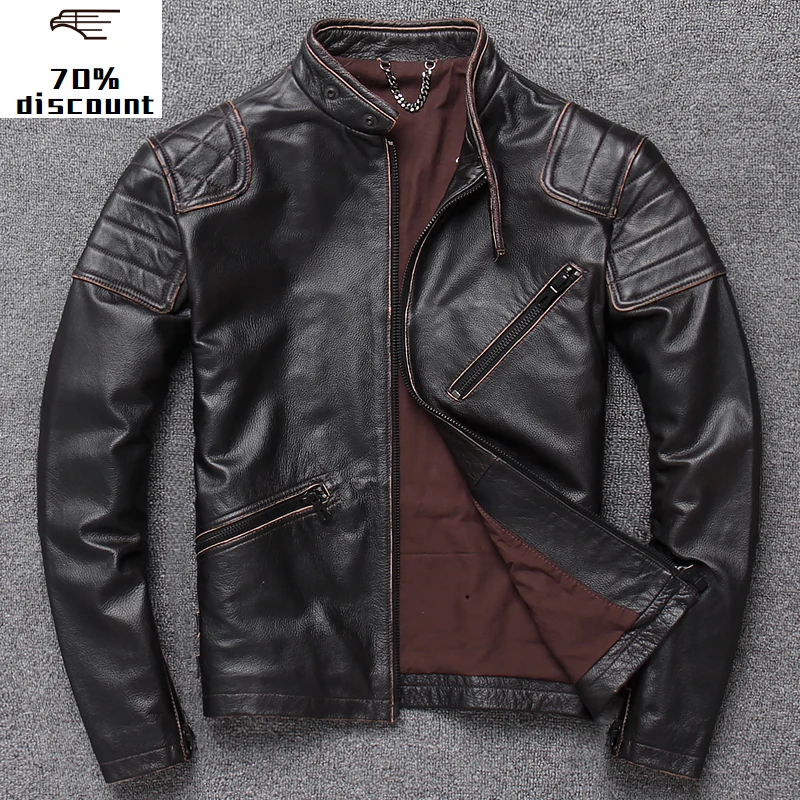2020 New Men's jacket Men Genuine rock flight jackets leather mens sheepskin fur coat cow leather jacket 
2020 New Men's jacket Men Genuine rock flight jackets leather mens sheepskin fur coat cow leather jacket