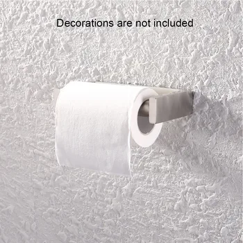 Bathroom Simple Stainless Steel Wall Mount Tissue Hanging Toilet Paper Holder Rustproof Hardware Roll Durable Practical Home
Bathroom Simple Stainless Steel Wall Mount Tissue Hanging Toilet Paper Holder Rustproof Hardware Roll Durable Practical Home