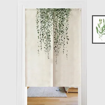 Simple Green Plant Door Curtain Kitchen Bathroom Partition Curtain Bedroom Decorative Curtain Half Curtain Feng Shui Curtain
Simple Green Plant Door Curtain Kitchen Bathroom Partition Curtain Bedroom Decorative Curtain Half Curtain Feng Shui Curtain