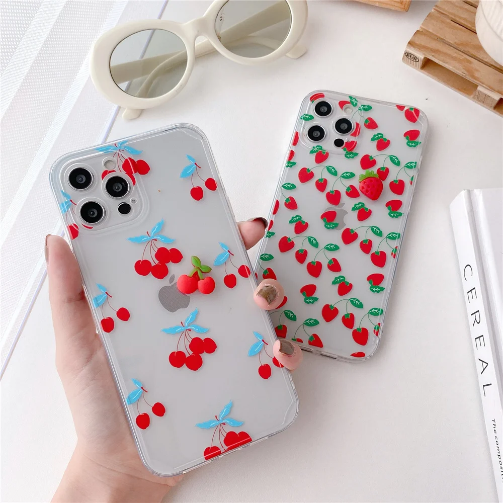 Прозрачный чехол для iPhone 12 11 Pro MAX X XS XR 7 8 plus SE 2020 | Мобильные телефоны и аксессуары