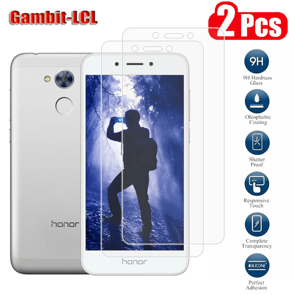 

2PCS Original Protective Tempered Glass For Huawei Honor 6A (Pro) 5" 5C DLI-AL10 TL20 Screen Protective Protector Cover Film