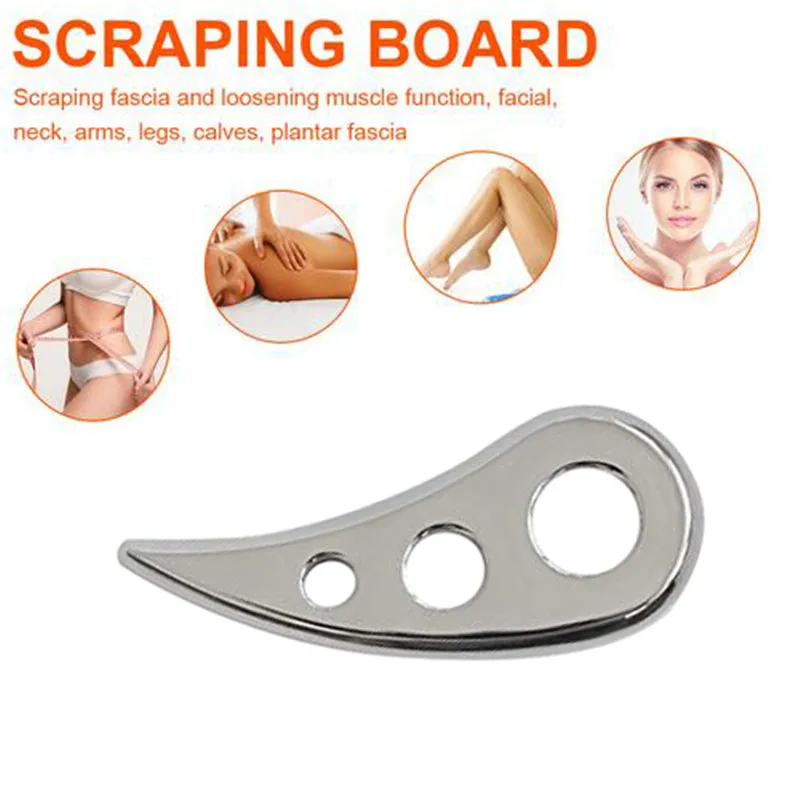 Stainless Steel Gua Sha Massage Tool Soft Tissue Therapy Used for Back, Legs, Facial, Arms,Neck,Shoulder Medical Grade
Stainless Steel Gua Sha Massage Tool Soft Tissue Therapy Used for Back, Legs, Facial, Arms,Neck,Shoulder Medical Grade