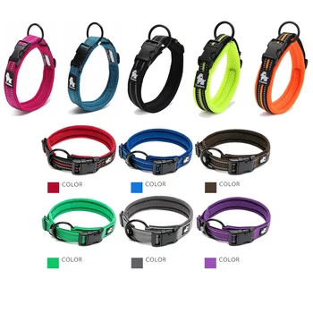 Adjustable Reflective Dog Collar Padded Soft Cosy Breathable Collar for Small/Medium/Large big Dogs Lightweight Training Collars
Adjustable Reflective Dog Collar Padded Soft Cosy Breathable Collar for Small/Medium/Large big Dogs Lightweight Training Collars