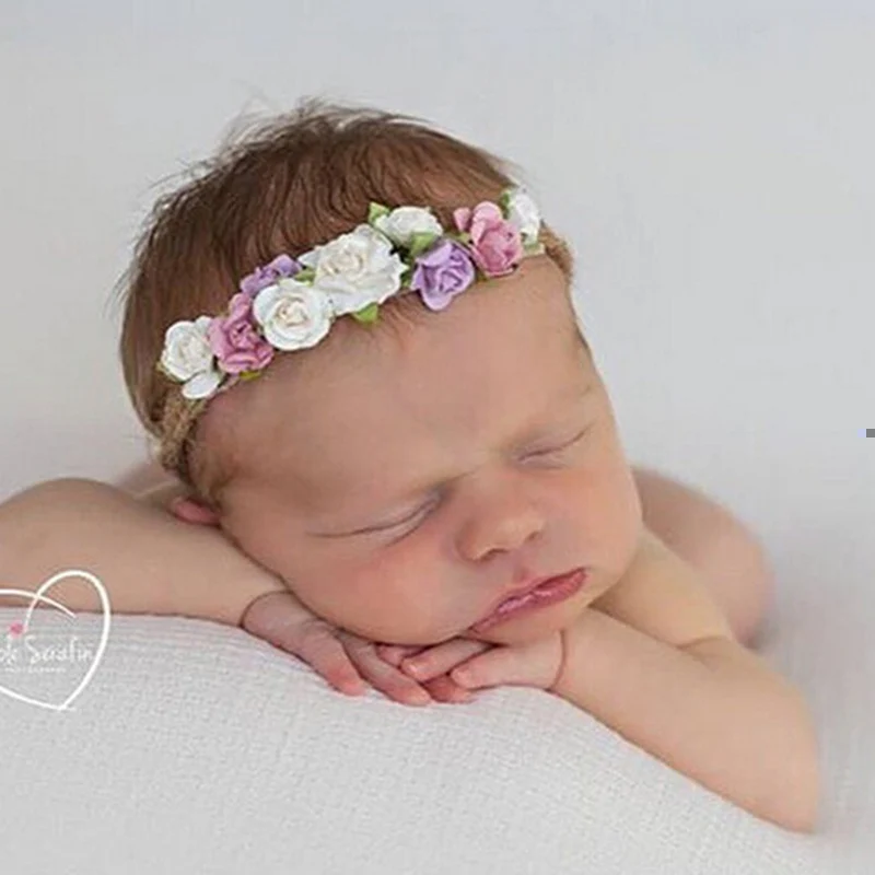 Детская богемная корона обруч с цветами аксессуары для волос|baby headband|headband girlgirls