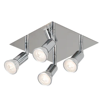 12W LED Ceiling Light 360 Degree Adjustable 4 Head Swiveling Light Spots Ceiling Spot Lights Lighting Fixtures GU10 Bulbs
12W LED Ceiling Light 360 Degree Adjustable 4 Head Swiveling Light Spots Ceiling Spot Lights Lighting Fixtures GU10 Bulbs