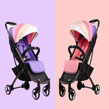 6.5kg stroller portable travel rainbow stroller can sit and lie stroller one-hand folding lift boarding shock absorber stroller
6.5kg stroller portable travel rainbow stroller can sit and lie stroller one-hand folding lift boarding shock absorber stroller
