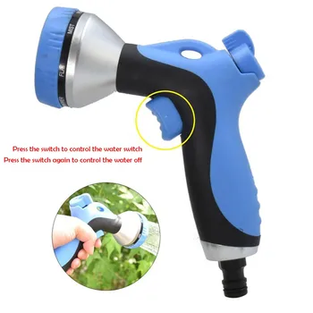 8 Patterns Water Gun Hose Nozzle Watering Spray High Pressure Plant Water Sprinkler Irrigation Tools
8 Patterns Water Gun Hose Nozzle Watering Spray High Pressure Plant Water Sprinkler Irrigation Tools