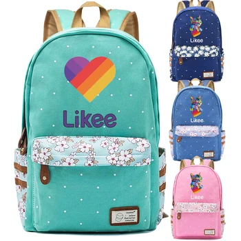 2020 New Likee Backpack LIKEE 1 (Like Video) Russia Style Floral Bookbag Harajuku Laptop School Bags for Teenage Girls Bag Pack
2020 New Likee Backpack LIKEE 1 (Like Video) Russia Style Floral Bookbag Harajuku Laptop School Bags for Teenage Girls Bag Pack