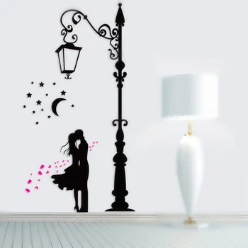 European Street Lamp 3d Wallpaper Porch Corridor Home Decoration Wall Sticker Black Red Romantic Wall Stickers Living Room W
European Street Lamp 3d Wallpaper Porch Corridor Home Decoration Wall Sticker Black Red Romantic Wall Stickers Living Room W