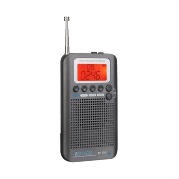Retekess TR105 FM Radio Aircraft Aviation Band Headset Headphone Alarm clock Band FM AM SW Digital Tuning Radio Timer Radio
Retekess TR105 FM Radio Aircraft Aviation Band Headset Headphone Alarm clock Band FM AM SW Digital Tuning Radio Timer Radio