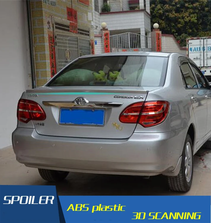 Спойлер для Toyota Corolla задний спойлер из АБС-материала автомобилей EX 2006-2010 |