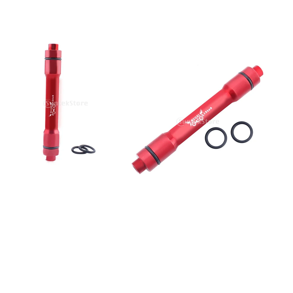 2pcs Aluminum Alloy Bicycle 15mm to 9mm Thru Axle Hub Quick Release Adapter Converter Red Bicycle Parts 2pcs Aluminum Alloy Bicycle 15mm to 9mm Thru Axle Hub Quick Release Adapter Converter Red Bicycle Parts
