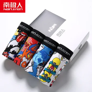 Mens cotton printed four gift box underwear men's breathable and comfortable pants boxer underpants mens boxers cartoon pants
Mens cotton printed four gift box underwear men's breathable and comfortable pants boxer underpants mens boxers cartoon pants