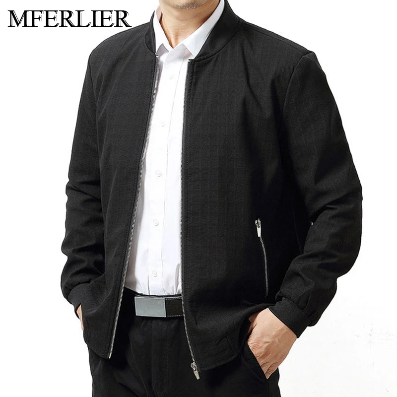 

Spring Autumn men jackets 5XL 6XL 7XL 8XL 9XL Bust 145cm Plus size casual jackets men 2 colors