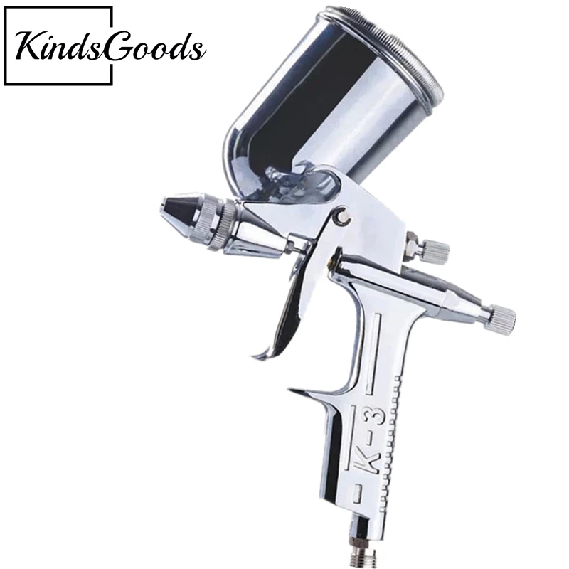 K3 150ml Capacity 0.5 Caliber Pressure Spray Gun Fine Small Spray Gun Painted With Paint Patching Paint Spraying Gun
K3 150ml Capacity 0.5 Caliber Pressure Spray Gun Fine Small Spray Gun Painted With Paint Patching Paint Spraying Gun