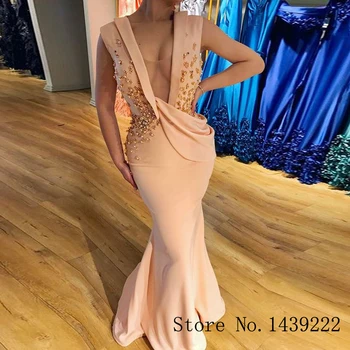 Champagne Satin V Neck Pearls Evening Dresses Prom Sheath Vestidos De Fiesta De Noche Robe De Soiree Floor Length Plus Size
Champagne Satin V Neck Pearls Evening Dresses Prom Sheath Vestidos De Fiesta De Noche Robe De Soiree Floor Length Plus Size