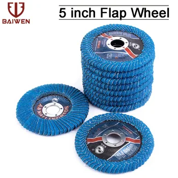 125mm 5 Inch Professional Flap Discs Sanding Discs 60Grit Grinding Wheels Blades For Angle Grinder 2-10PCS
125mm 5 Inch Professional Flap Discs Sanding Discs 60Grit Grinding Wheels Blades For Angle Grinder 2-10PCS