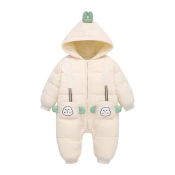 New Born Baby Romper Winter Clothes Toddle Jumpsuit Hooded Inside Fleece Girl Boy Clothes Autumn Overalls Children Outerwear
New Born Baby Romper Winter Clothes Toddle Jumpsuit Hooded Inside Fleece Girl Boy Clothes Autumn Overalls Children Outerwear