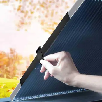 Car Sunshade Sunscreen Insulation Sunscreen Automatic Telescopic Shading Front Curtain Car Windshield Sun Visor
Car Sunshade Sunscreen Insulation Sunscreen Automatic Telescopic Shading Front Curtain Car Windshield Sun Visor
