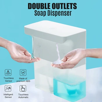 Soap Dispenser Automatic Infrared Sensor Liquid Foam Soap Dispenser Waterproof Volume Hand Disinfection Bathroom Hospital
Soap Dispenser Automatic Infrared Sensor Liquid Foam Soap Dispenser Waterproof Volume Hand Disinfection Bathroom Hospital
