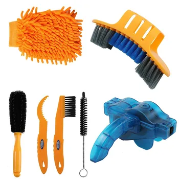 7pcs/set Bicycle Chain Cleaner Scrubber Brushes MTB Mountain Road Bike Wash Tool Set Cycling Cleaning Kit Bicycle Repair Tools
7pcs/set Bicycle Chain Cleaner Scrubber Brushes MTB Mountain Road Bike Wash Tool Set Cycling Cleaning Kit Bicycle Repair Tools